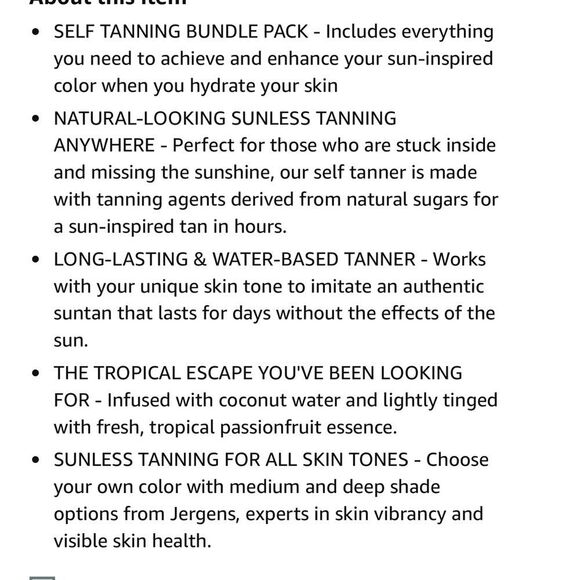 SOL By Jergens Sunless Water Mousse Self-Tanning Kit - Picture 10 of 10